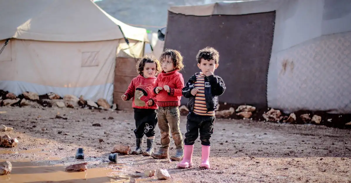 Come venivano protetti i bambini durante la guerra?