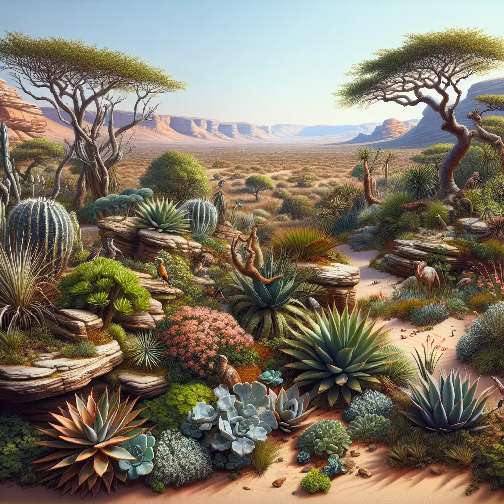 Qual è il deserto del Sudafrica con alta biodiversità?