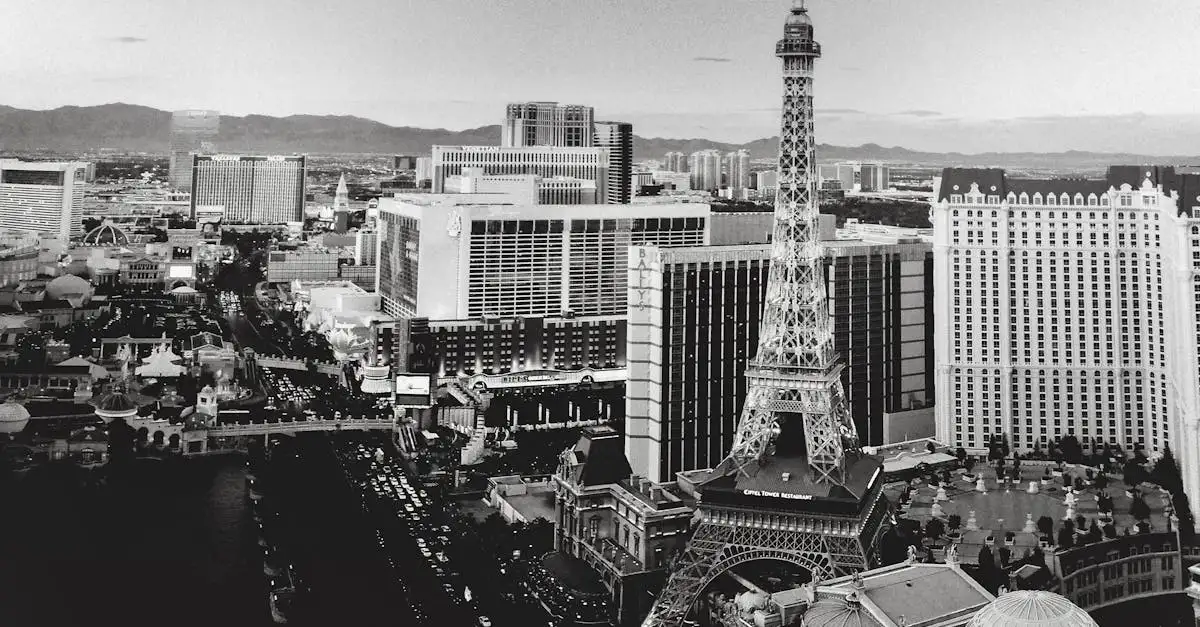 Qual è la torre di Las Vegas ispirata a Parigi?