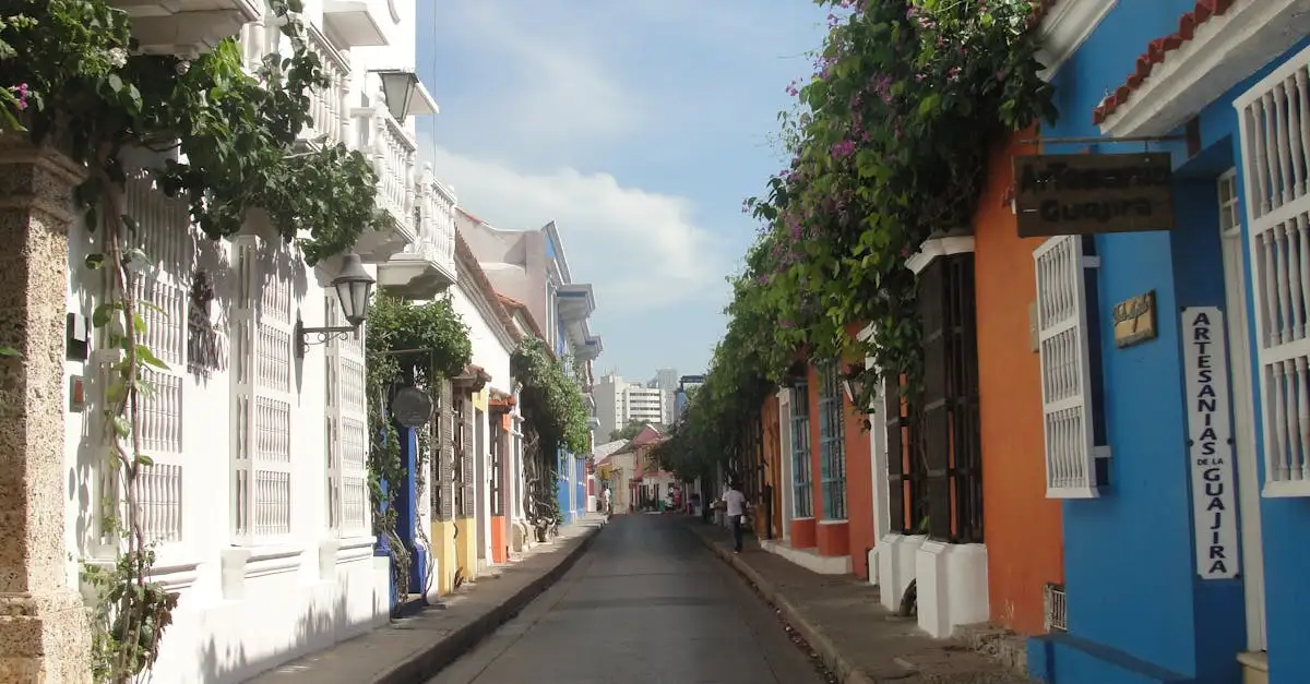 Dove scoprire le strade colorate di Cartagena?