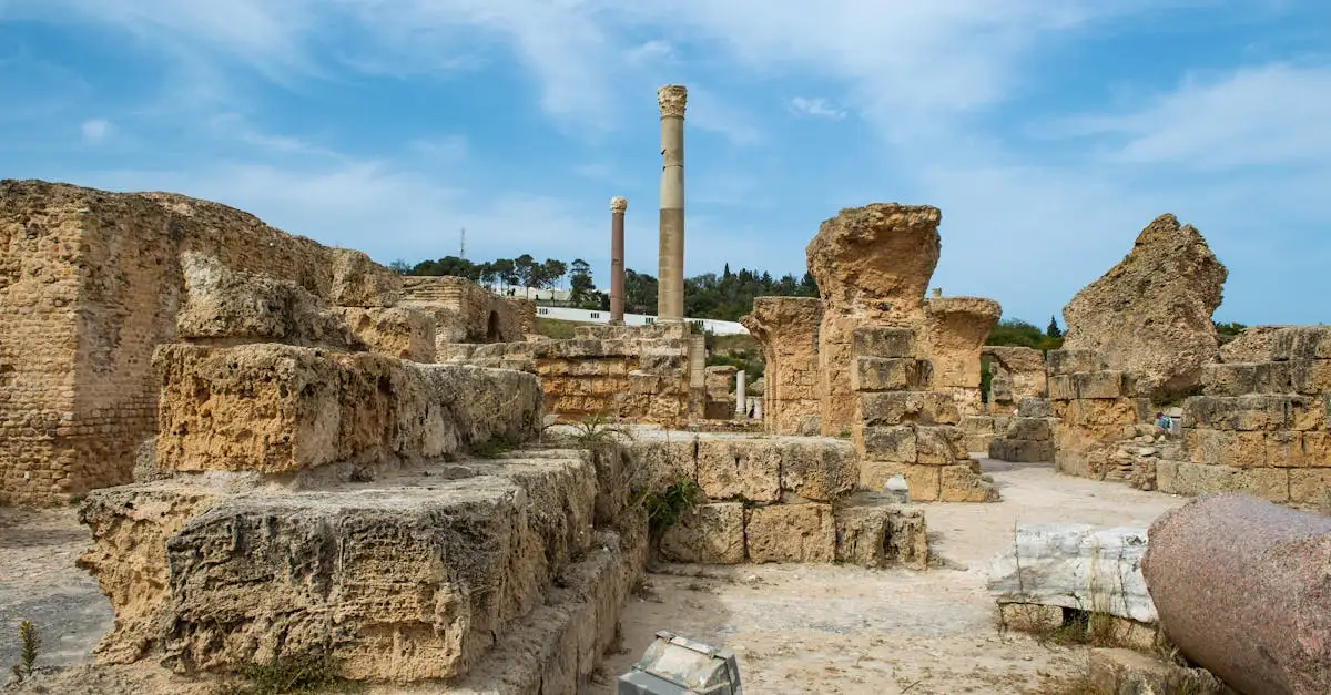 Qual è l'antica città del Nord Africa distrutta da Roma?
