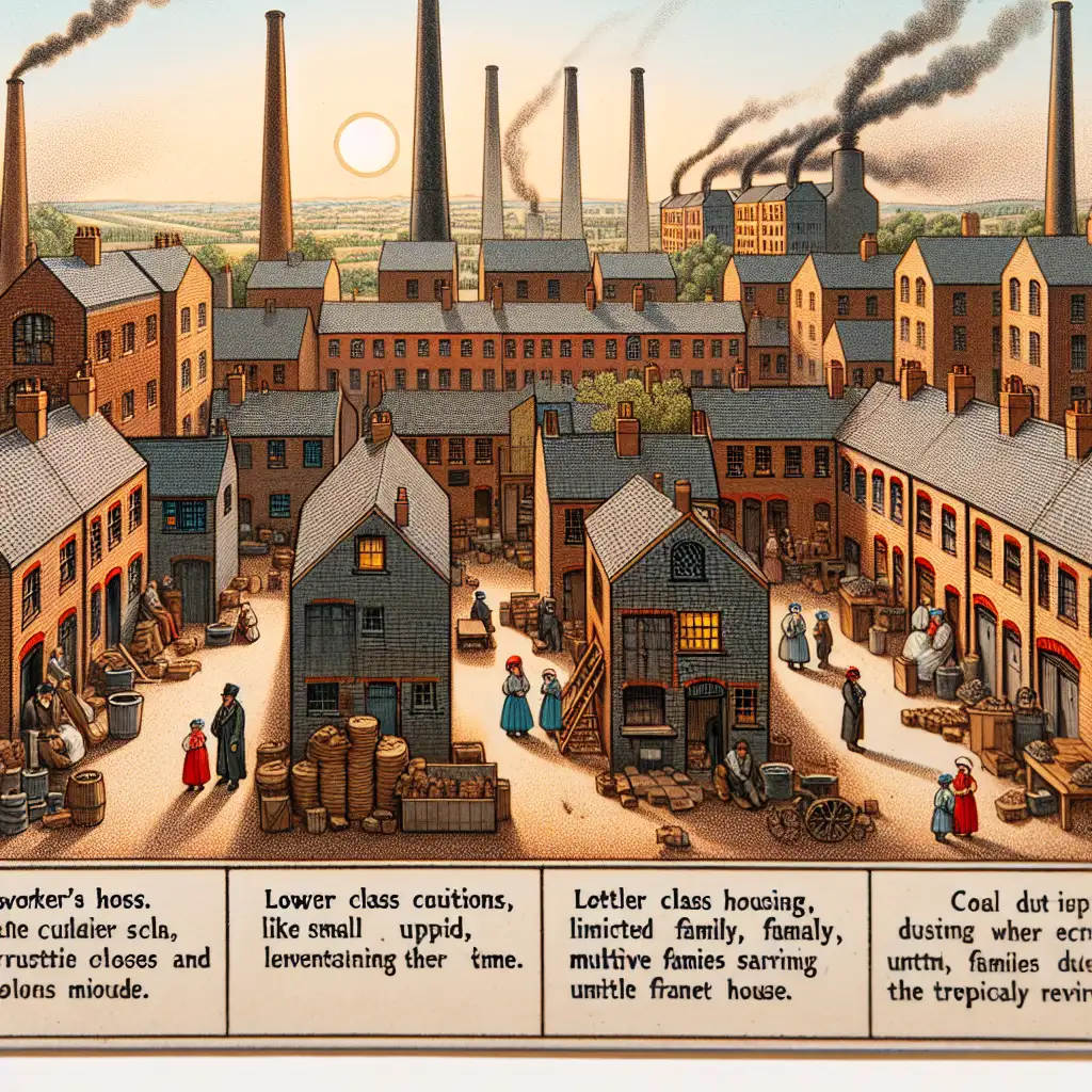 Quali erano le caratteristiche delle abitazioni industriali?