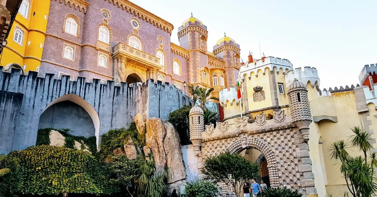 Dove si trovano i castelli di Sintra in Portogallo?