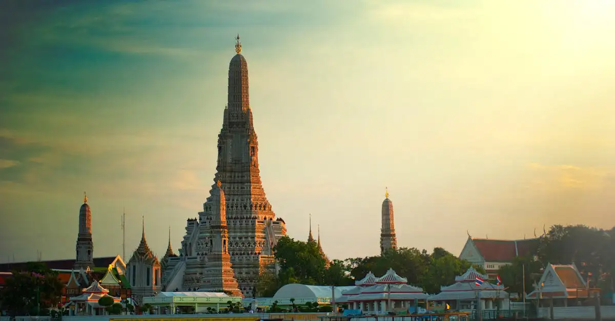 In quale città si trova il tempio di Wat Arun?