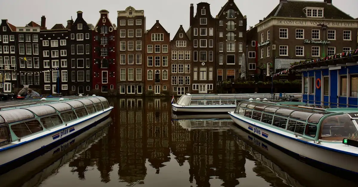 Perché i palazzi lungo i canali di Amsterdam sono iconici?
