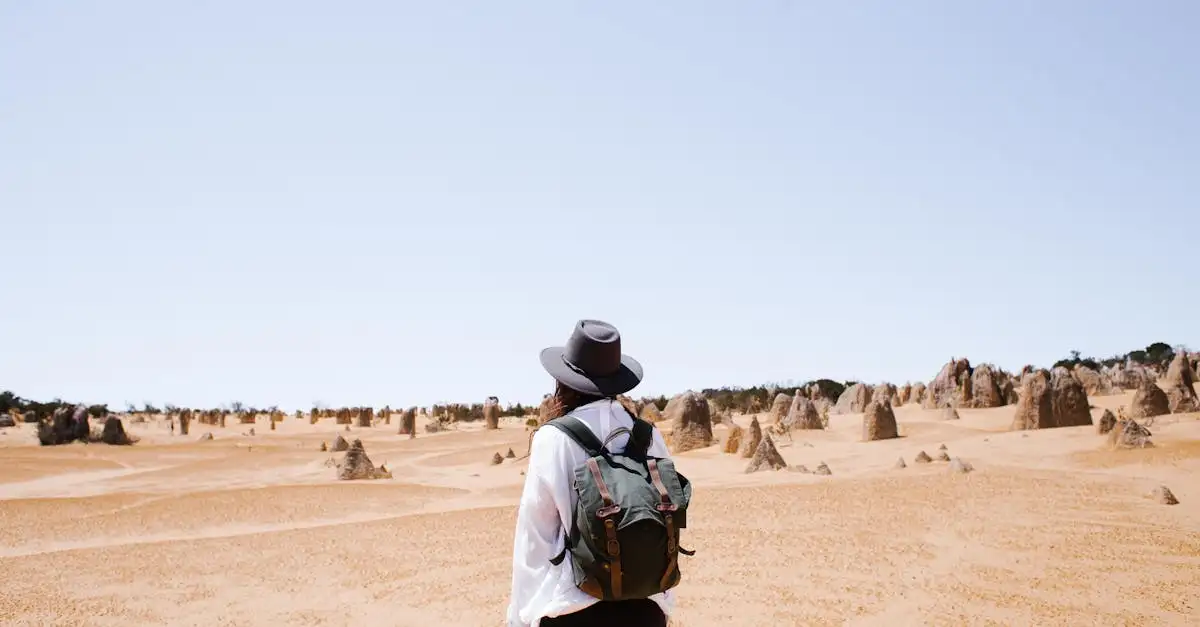 Qual è il deserto australiano con la famosa sabbia rossa?