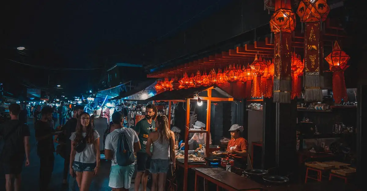 Qual è la città della Thailandia con i migliori mercati notturni?