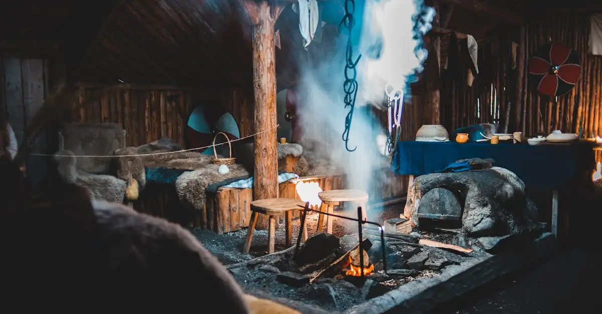 Quale ruolo aveva il fuoco nei rituali funebri vichinghi?
