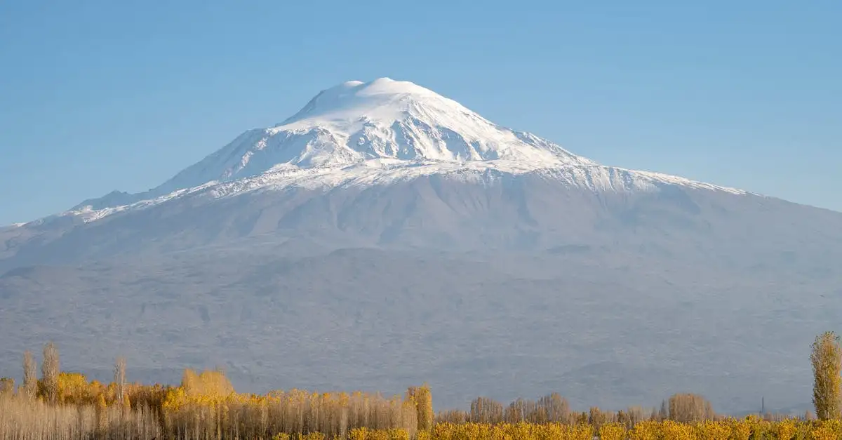 Qual è la catena montuosa del mitico Monte Ararat?