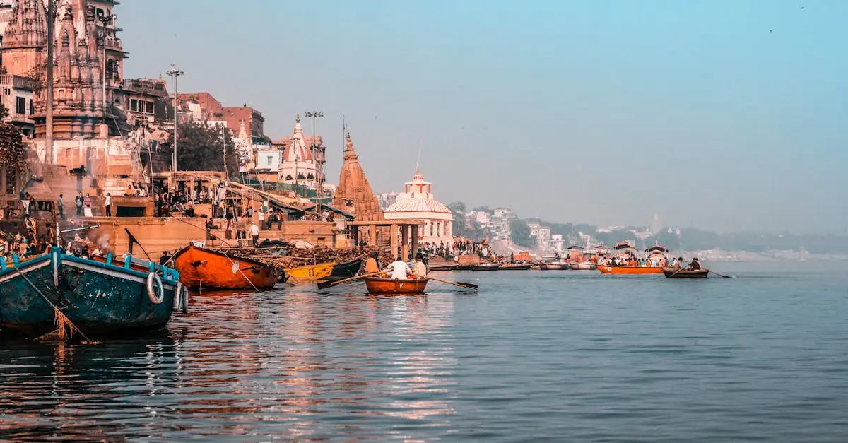 Qual è la città sacra dell'induismo in India?