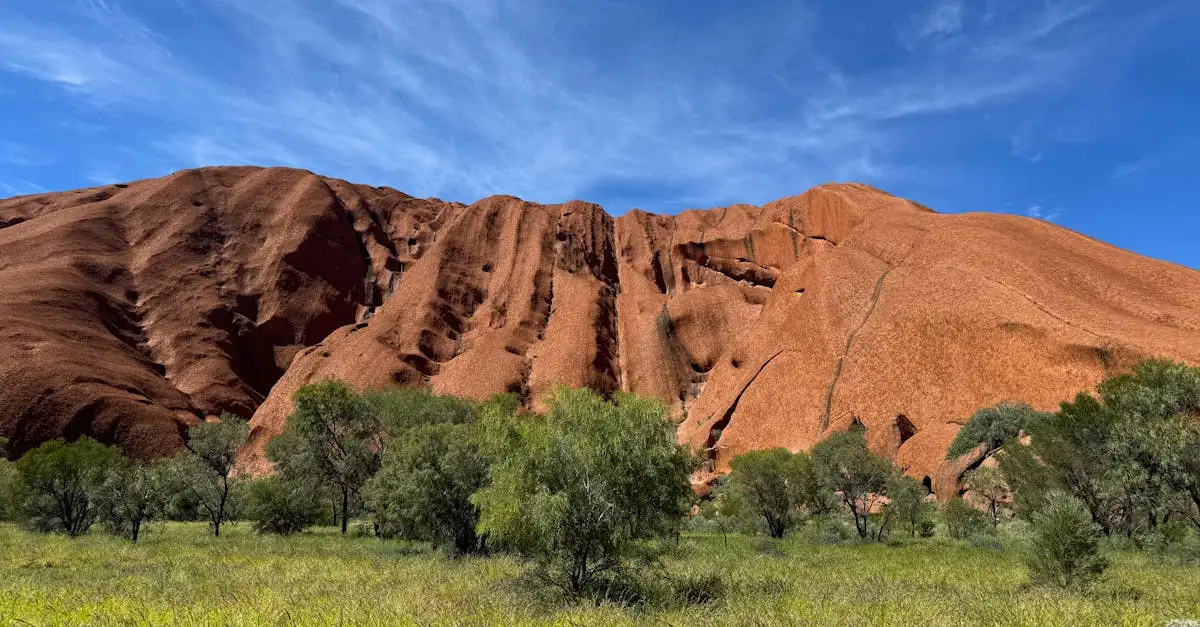 Qual è la formazione rocciosa più famosa in Australia?