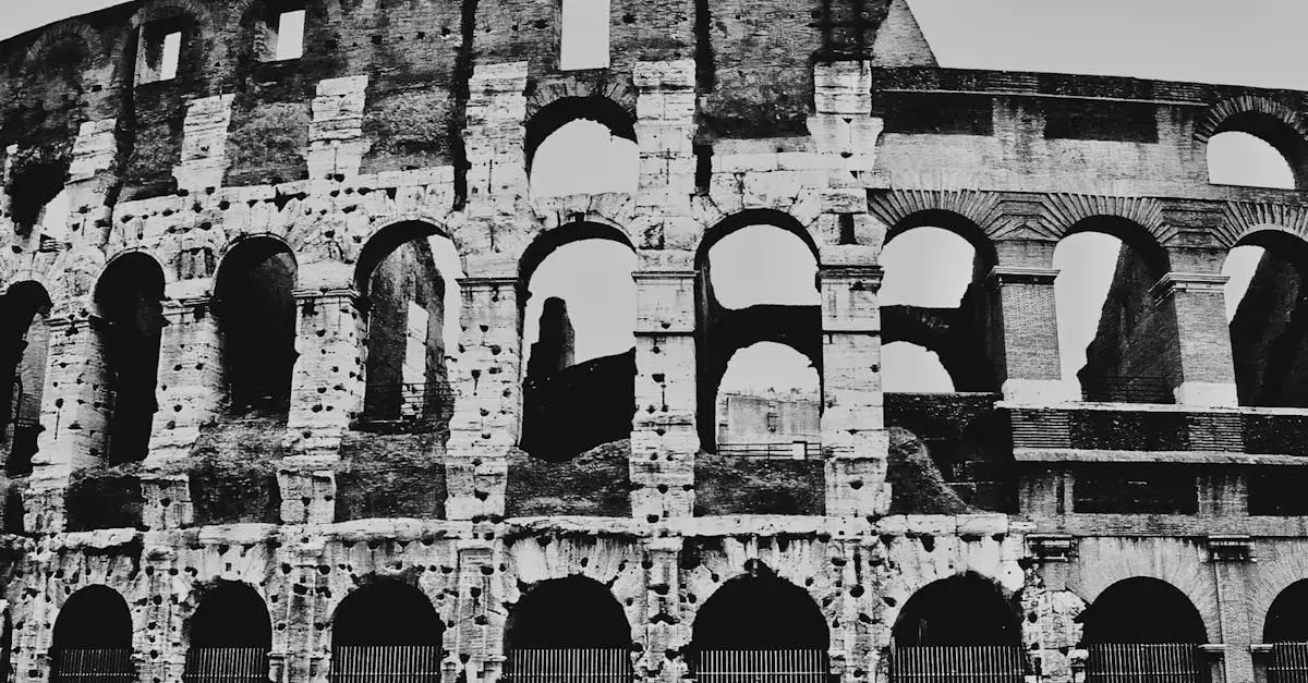 Quale civiltà antica ha costruito il Colosseo a Roma?