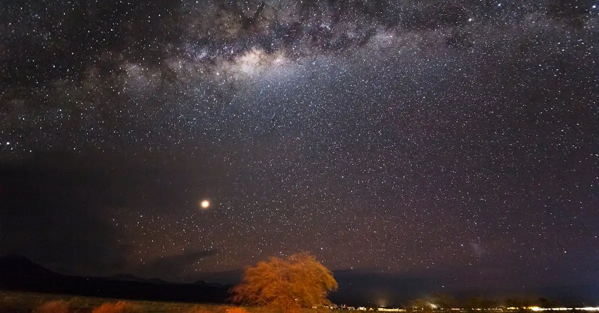 Qual è il deserto cileno con il cielo stellato più luminoso?