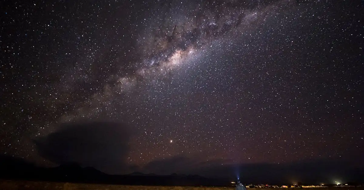 Qual è il deserto cileno con il cielo stellato più luminoso?