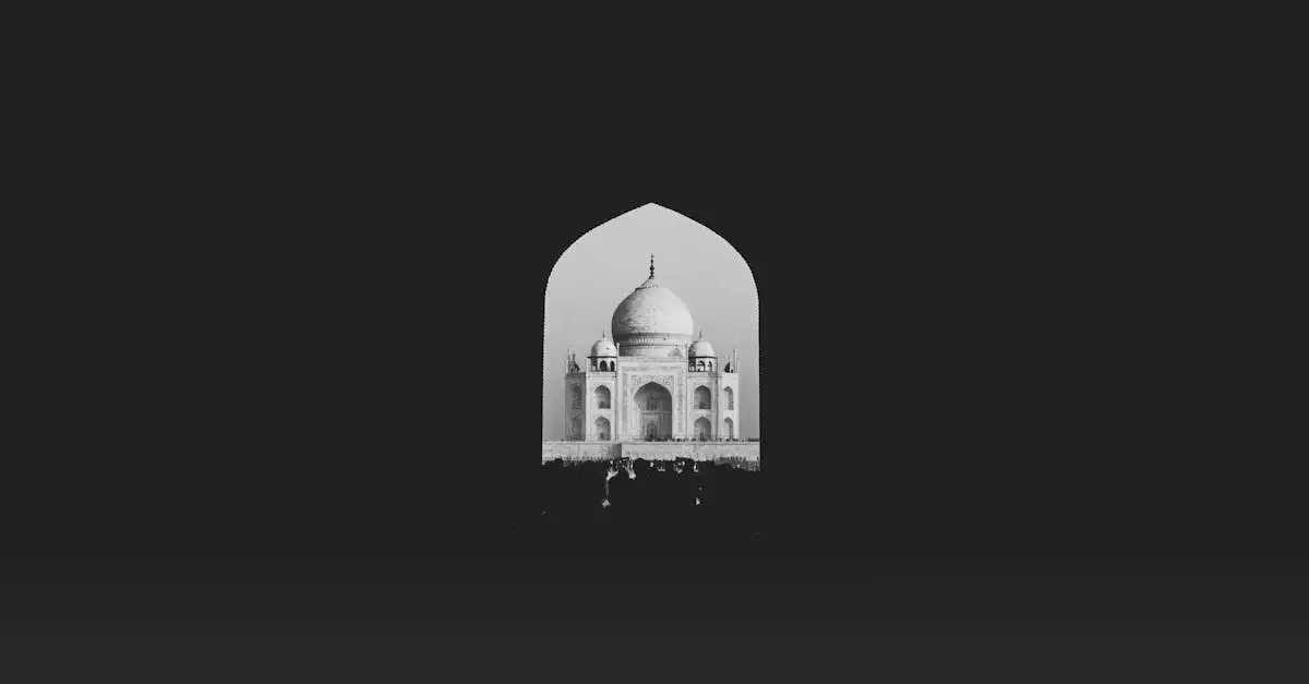 Qual è la città famosa per il Taj Mahal?