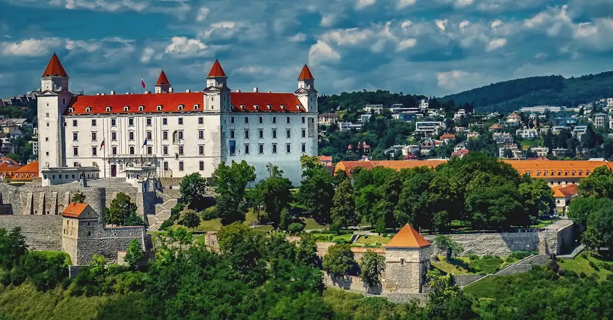 Qual è la città slovacca nota per il suo castello?