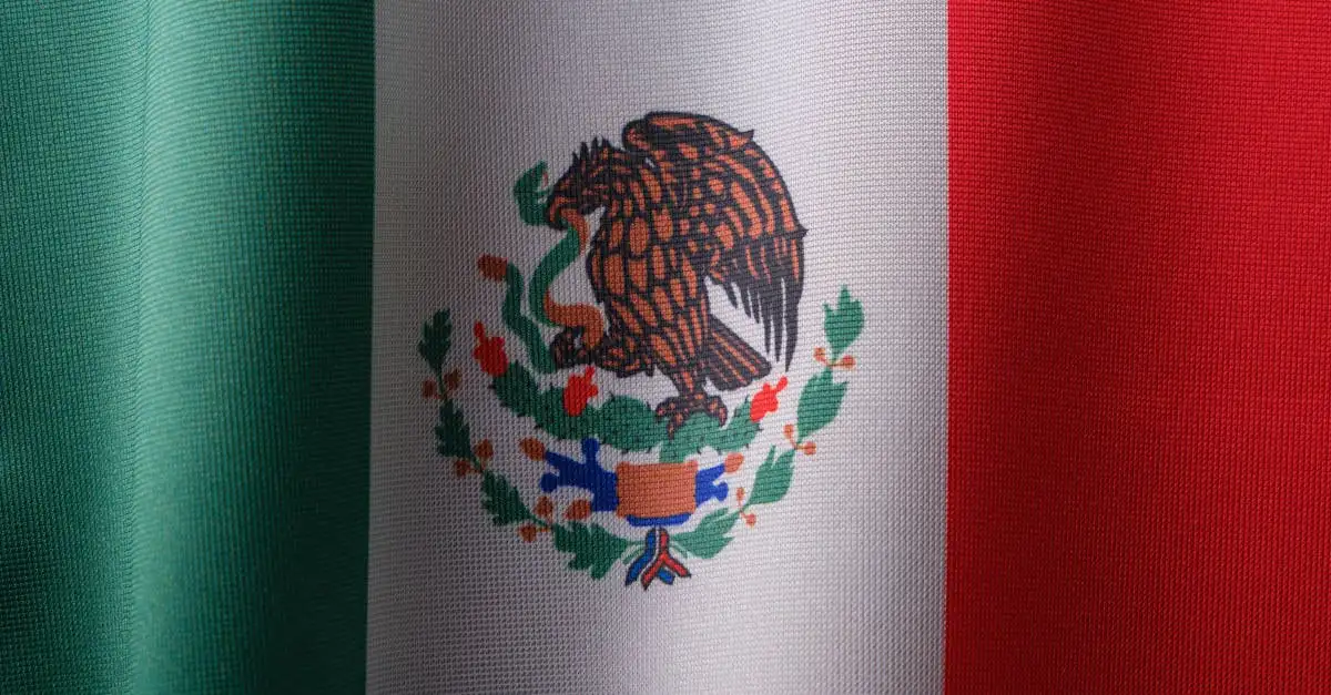 Cosa rappresenta Tenochtitlán sulla bandiera messicana?