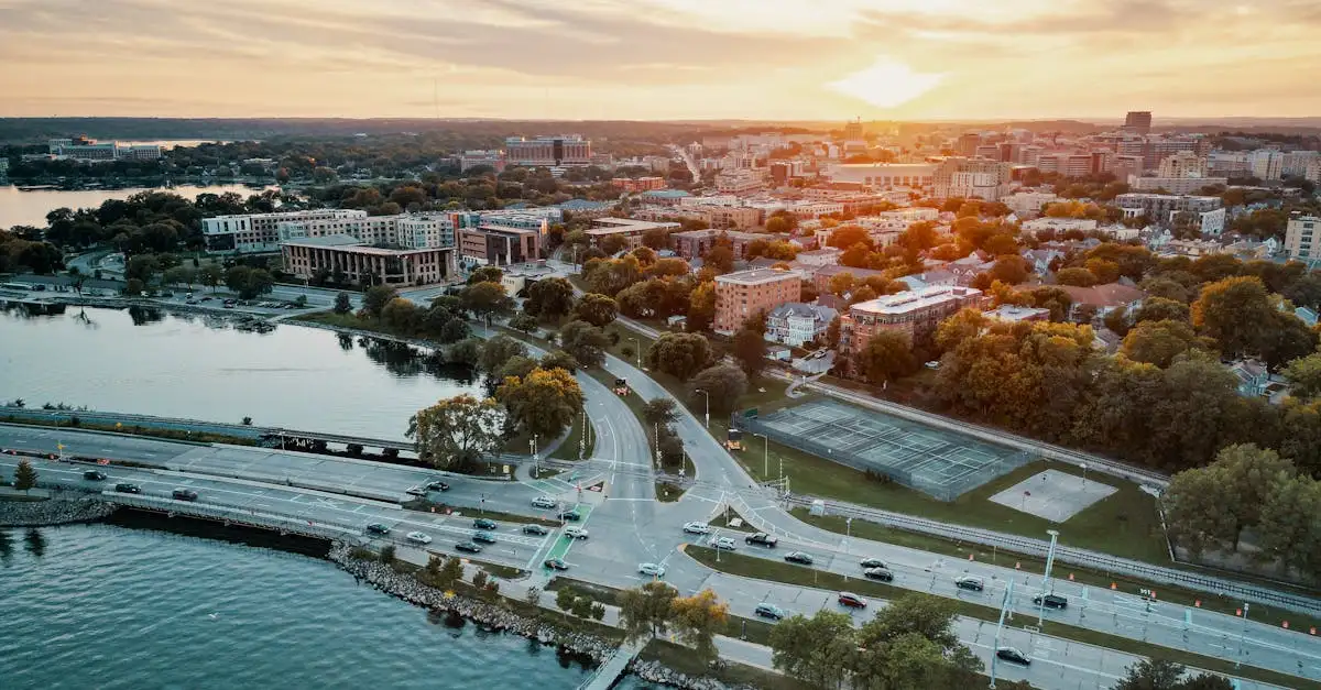 Qual è la capitale del Wisconsin e cosa la rende unica?