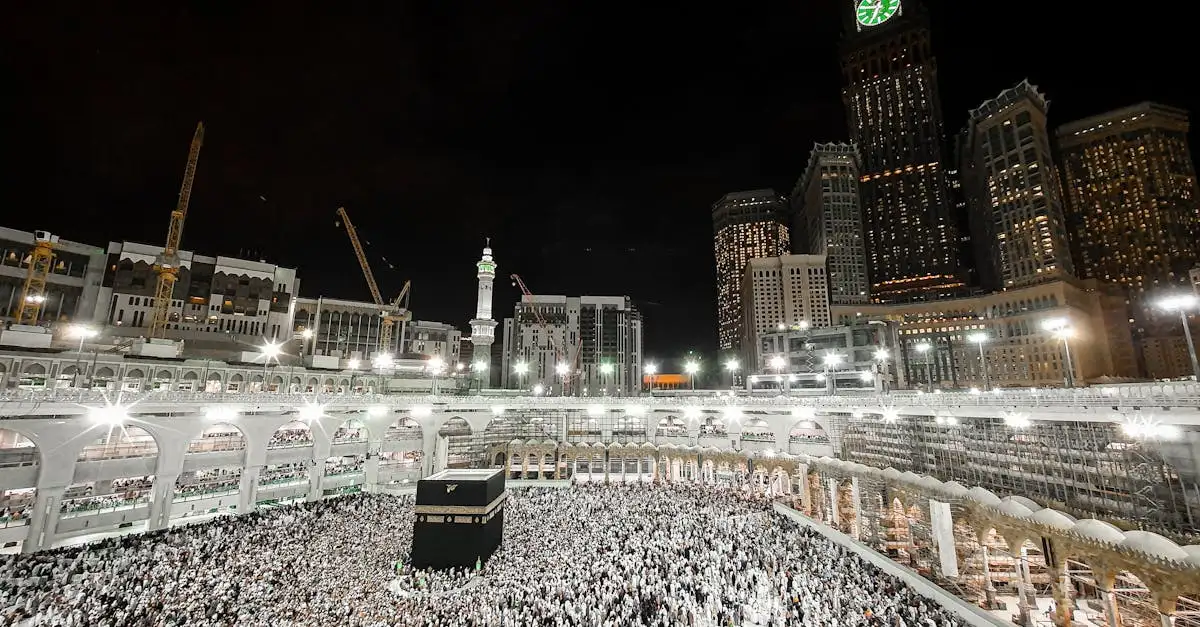Dove si trova la Torre dell'Orologio Abraj Al-Bait a Mekka?