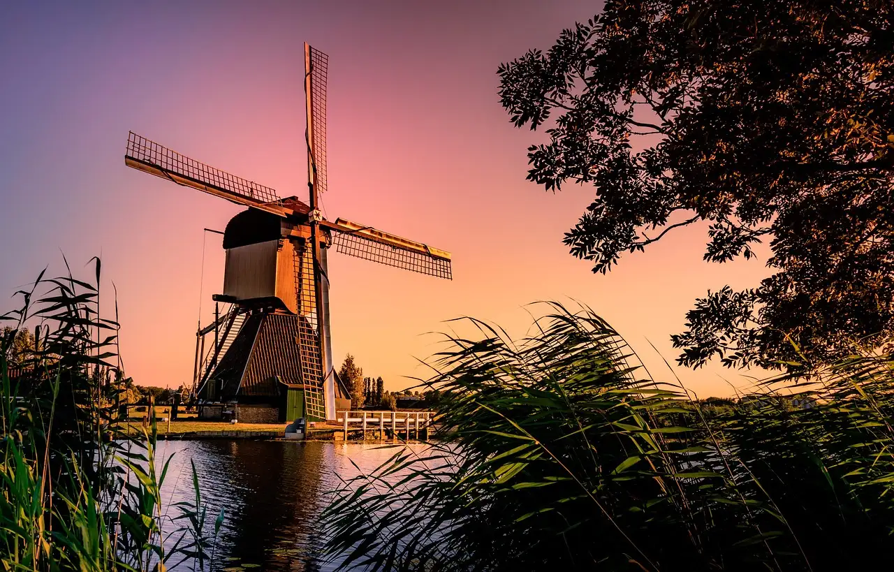 Qual è la città dei mulini nella Gouden Eeuw?