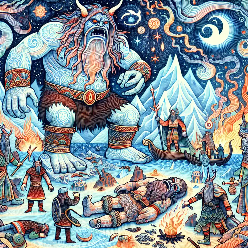 Qual è la storia di Ymir, il gigante della mitologia?