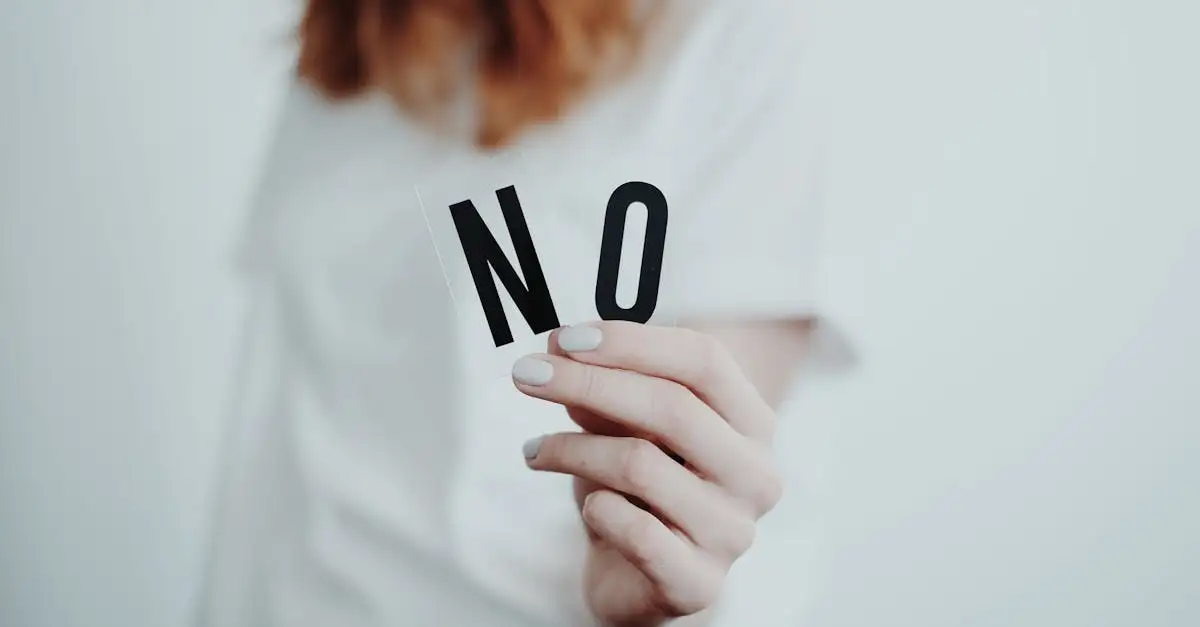 Perché dire 'no'? Scopri i benefici sorprendenti!