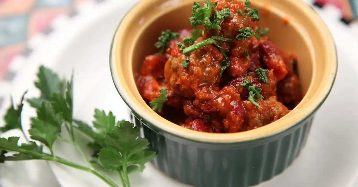 Quali erbe usare per un chili con carne perfetto?