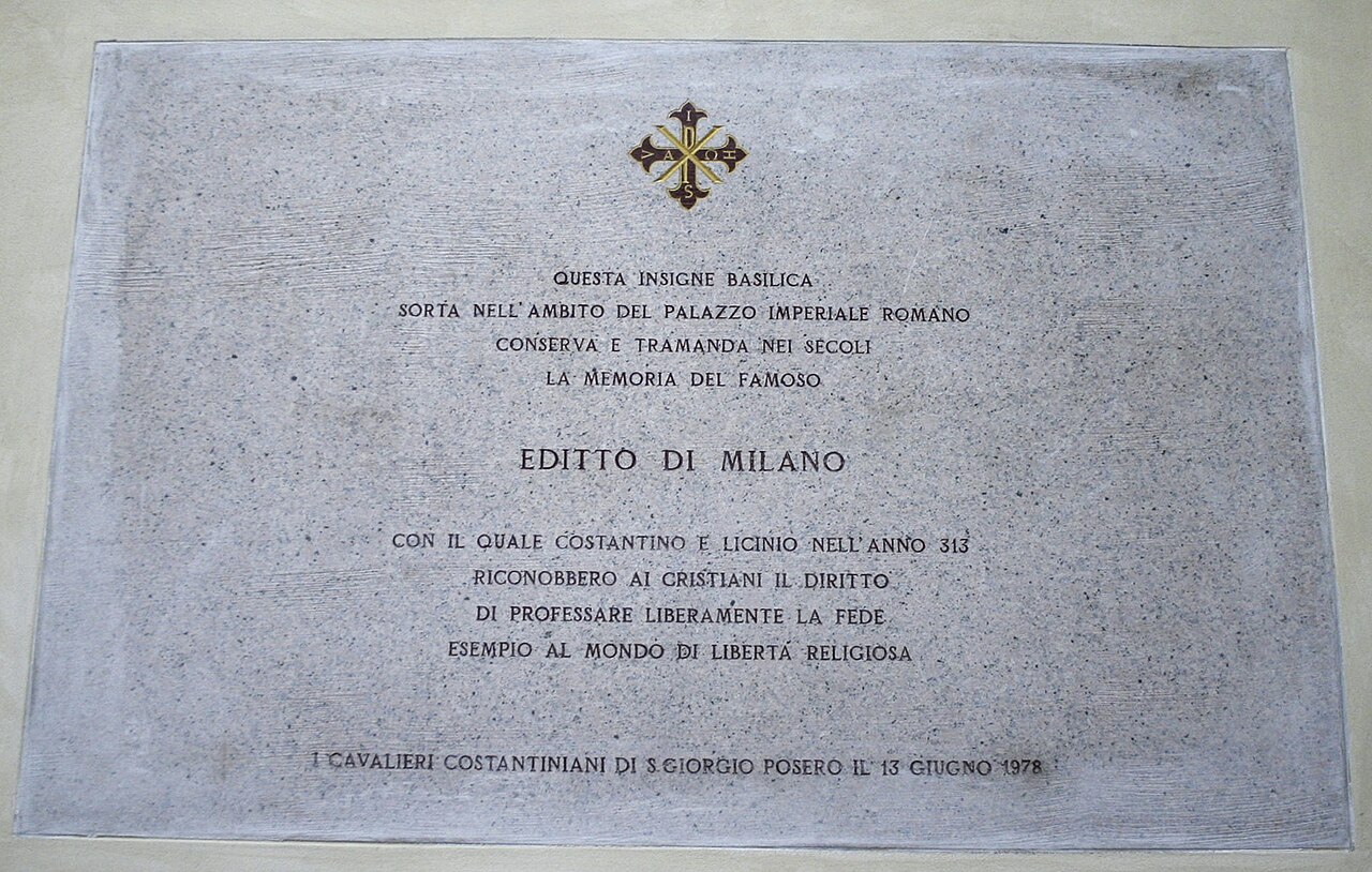 Editto di Milano: cosa prevede e perché è importante