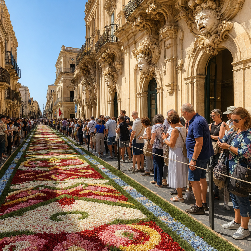 infiorata di noto 2026